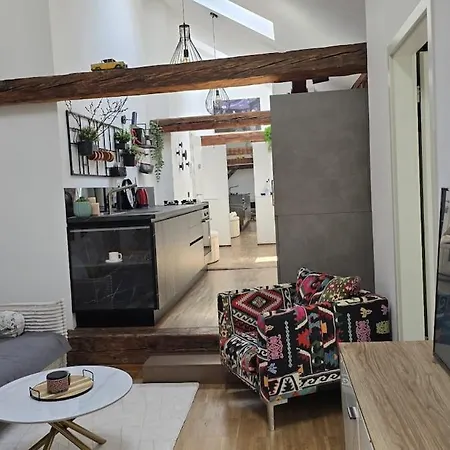 Funky Stylish Penthouse Apartmán Lublaň