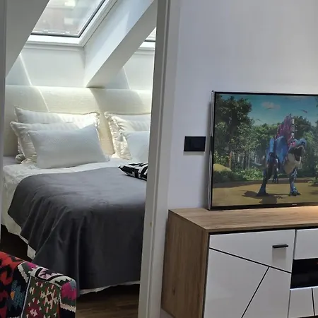 Funky Stylish Penthouse Apartmán Lublaň