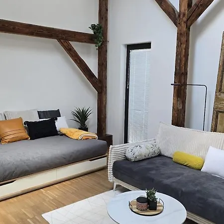 Апартаменты Funky Stylish Penthouse Любляна