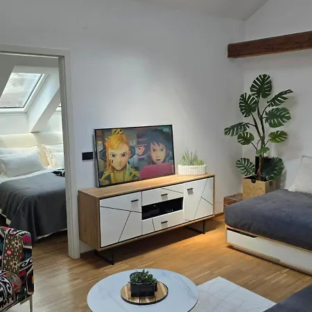 Funky Stylish Penthouse Apartamento Liubliana